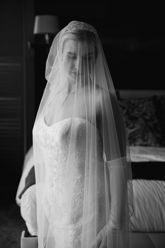 Editorial Bridal portraits at Carriage House New Hope PA