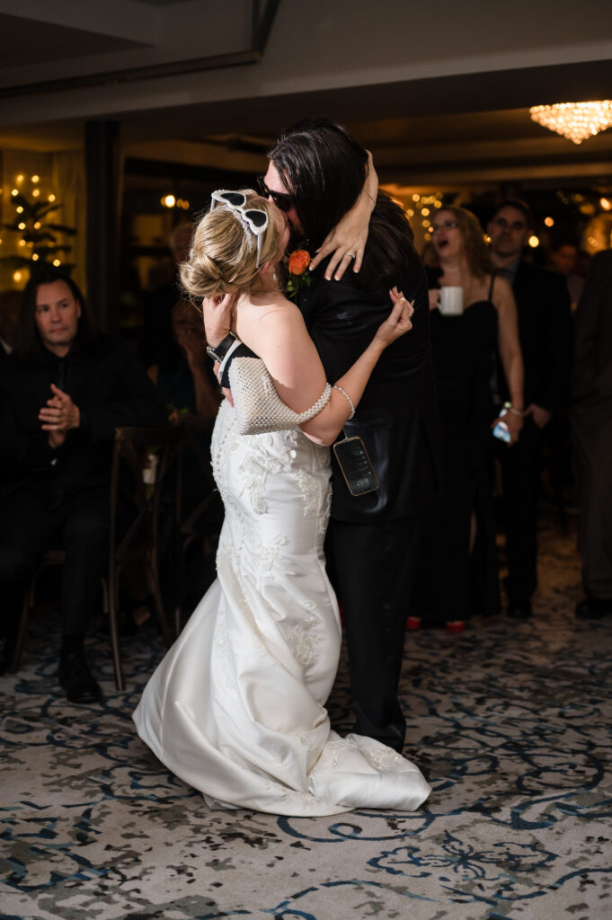 First dance at Stella of New Hope wedding