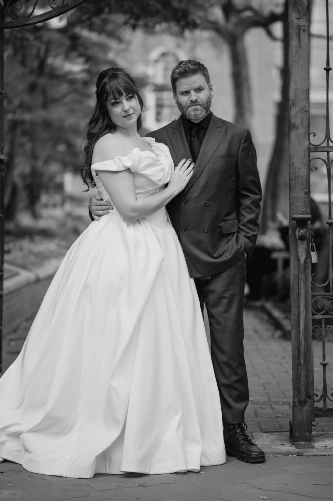 editorial wedding portraits old city philadelphia
