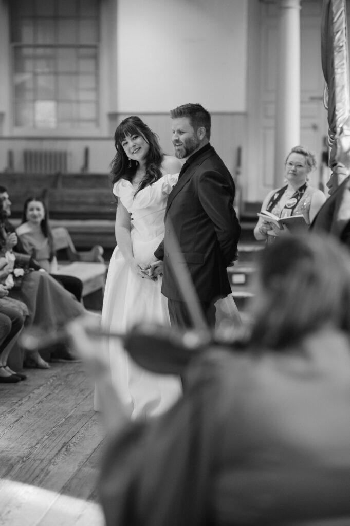 ceremony arch street meeting house philadelphia